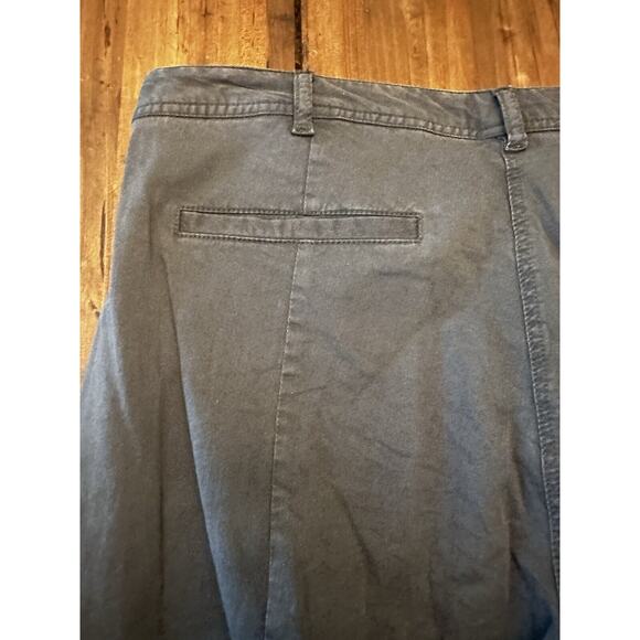 Theory Women’s Olive Green Khaki Pants Size 6 Zipper Pockets Preppy Casual - Picture 10 of 16